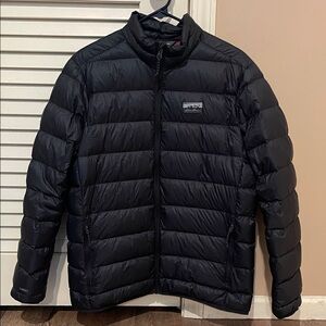 Eddie Bauer Men's Dark Puffer Jacket